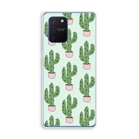 Cactus Lover: Samsung Galaxy Note 10 Lite Transparant Hoesje