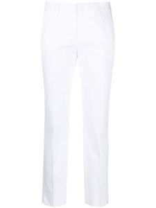 PT Torino pantalon stretch à coupe droite - Blanc