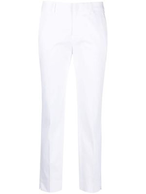 PT Torino pantalon stretch à coupe droite - Blanc
