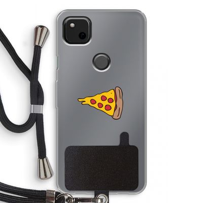 You Complete Me #1: Pixel 4a Transparant Hoesje met koord