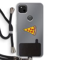 You Complete Me #1: Pixel 4a Transparant Hoesje met koord