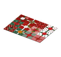 Placemat kerst Geschenkdozen pack