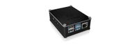 ICY BOX IB-RP110 behuizing voor Raspberry Pi 4 zwart - thumbnail