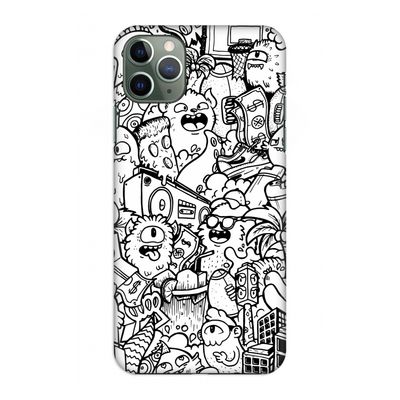 Vexx City #2: Volledig geprint iPhone 11 Pro Max Hoesje
