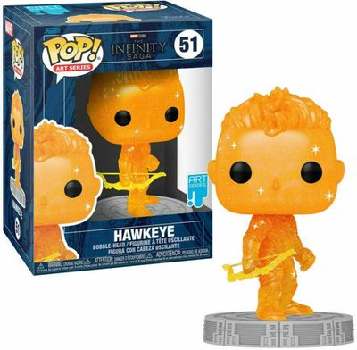 Marvel The Infinity Saga Art Series Funko Pop Vinyl: Hawkeye