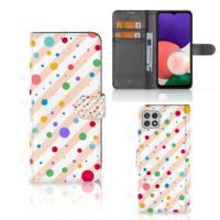 Samsung Galaxy A22 5G | Telefoon Hoesje | Dots Samsung Galaxy A22 5G | Telefoon Hoesje | Dots
