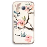 Japanse bloemen: Samsung Galaxy J3 (2016) Transparant Hoesje
