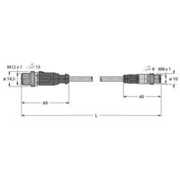 Turck 6936514 Sensor/actuator connector, geassembleerd 1 stuk(s)