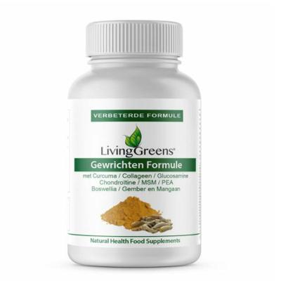 Livinggreens Gewrichten formule curcuma & collageen complex