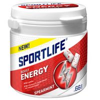 Sportlife Sportlife - Boost Energy Spearmint 99 Gram 4 Stuks