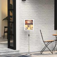 Beurs Displays Zilver 25 x 25 x 125 cm Aluminium