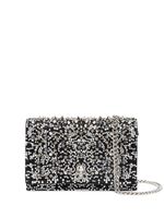 Alexander McQueen mini sac à détail tête de mort - Noir