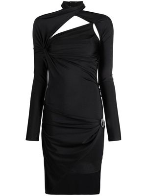 Coperni robe à ourlet asymétrique - Noir