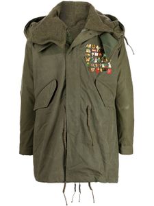 Readymade parka à détail de pins - Vert