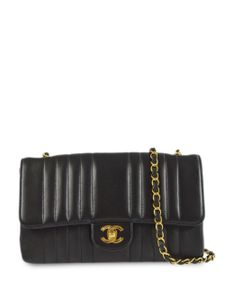 CHANEL Pre-Owned sac porté épaule Mademoiselle (1992) - Noir