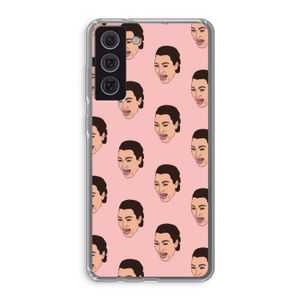 Ugly Cry Call: Samsung Galaxy S21 FE Transparant Hoesje