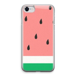 Watermeloen: iPhone 8 Transparant Hoesje