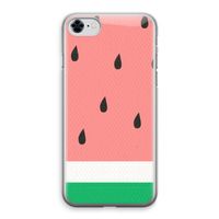 Watermeloen: iPhone 8 Transparant Hoesje