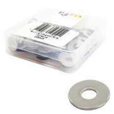Bofix Sluitring m5 groot rvs (p100)