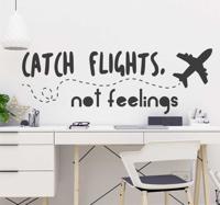 Tienerkamer Muursticker Catch Flights