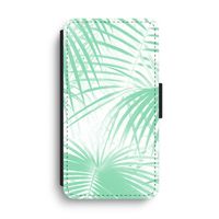 Palmbladeren: iPhone XS Max Flip Hoesje