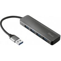 Trust Halyx Aluminium 4 Port USB Hub - thumbnail
