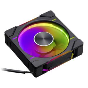 Phanteks D30 PWM Regular Airflow D-RGB PC-ventilator Zwart (b x h x d) 120 x 120 x 30 mm