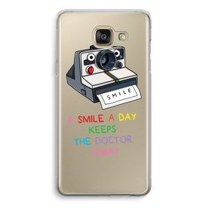 Smile: Samsung Galaxy A5 (2016) Transparant Hoesje