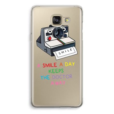 Smile: Samsung Galaxy A5 (2016) Transparant Hoesje