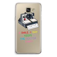 Smile: Samsung Galaxy A5 (2016) Transparant Hoesje