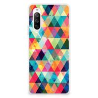 Sony Xperia 10 III | TPU bumper | Geruit