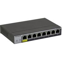 Netgear GS108Tv3 Managed L2 Gigabit Ethernet (10/100/1000) Grijs - thumbnail