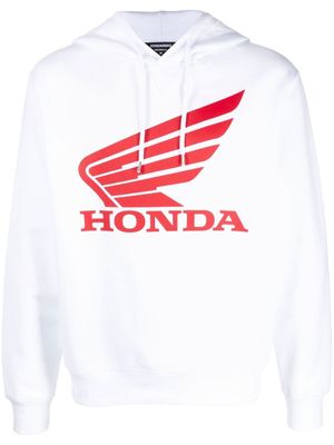 DSQUARED2 hoodie à imprimé graphique - Blanc