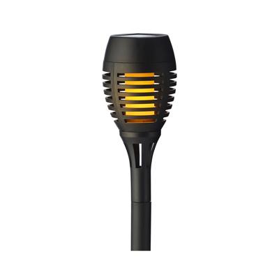 Tuinfakkel Lumineo Zon Zwart (7,5 x 27 cm) (4 Stuks)
