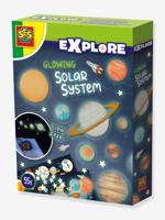 Lichtgevend zonnestelsel SES Creative meerkleurig