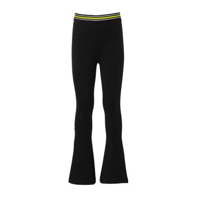 Quapi Girls flared broek Fiona zwart