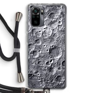 Maanlandschap: Xiaomi Redmi Note 10 Pro Transparant Hoesje met koord