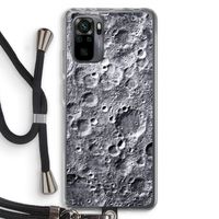Maanlandschap: Xiaomi Redmi Note 10 Pro Transparant Hoesje met koord