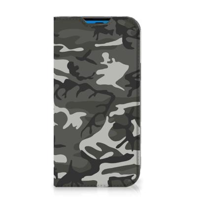 iPhone 14 Pro | Hoesje met Magneet | Army Light
