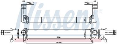Intercooler, inlaatluchtkoeler 961599