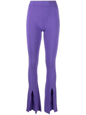 REMAIN pantalon à fentes devant - Violet