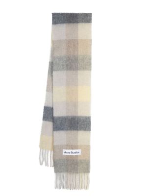 Acne Studios écharpe à logo EKD appliqué - Tons neutres