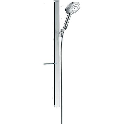 Hansgrohe Raindance Select S Unica Doucheset - glijstang - raindance select S 120 3jet handdouche - zeepschaal - 90cm - doucheslang 160cm - chroom 27648000