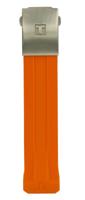 Horlogeband Smartwatch Tissot T603035304 / T0914204705101A Rubber Oranje