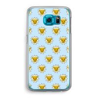 Leeuwenkoppen: Samsung Galaxy S6 Transparant Hoesje Leeuwenkoppen: Samsung Galaxy S6 Transparant Hoesje