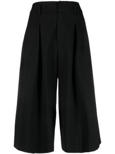 P.A.R.O.S.H. pantalon Liliuxy à coupe courte - Noir