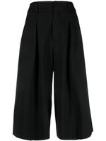 P.A.R.O.S.H. pantalon Liliuxy à coupe courte - Noir