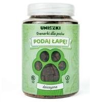 UNISZKI Podaj łapę Treats Game - traktatie voor hond - 150g