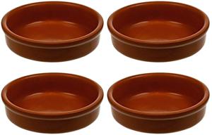 Cosy & Trendy Creme Brulee Schaaltjes Terracotta ø 8 cm - 4 Stuks