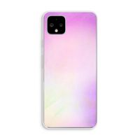 Flow mist pastel: Pixel 4 XL Transparant Hoesje